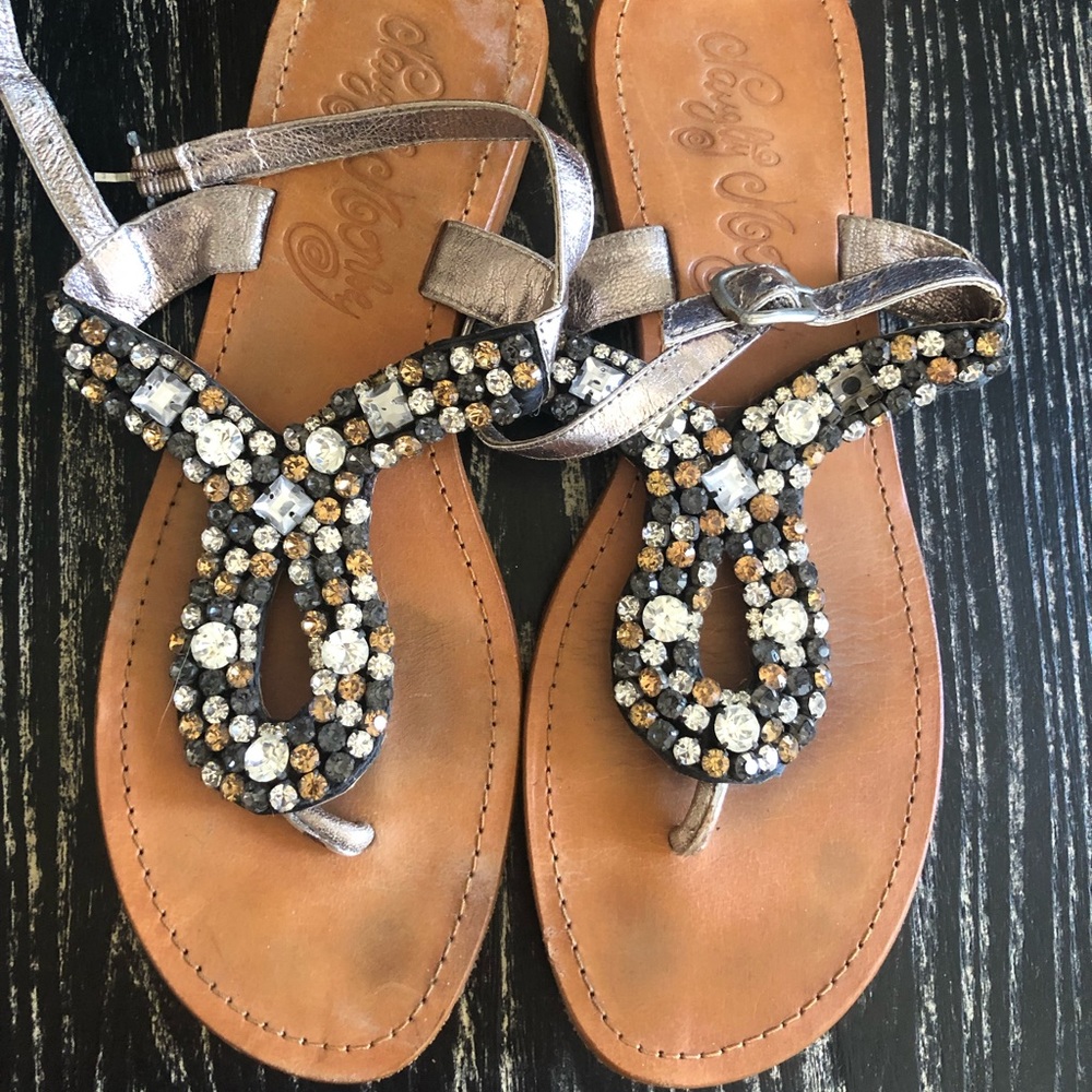 Jeweled Sandals